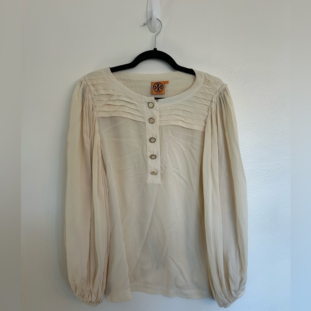 Tory Burch 100% Silk Blouse